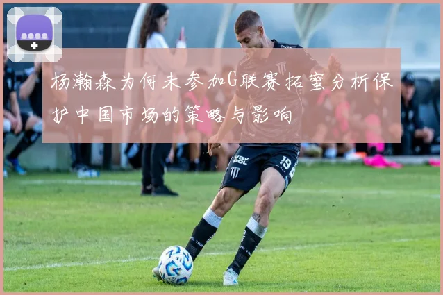 杨瀚森为何未参加G联赛拓蜜分析保护中国市场的策略与影响