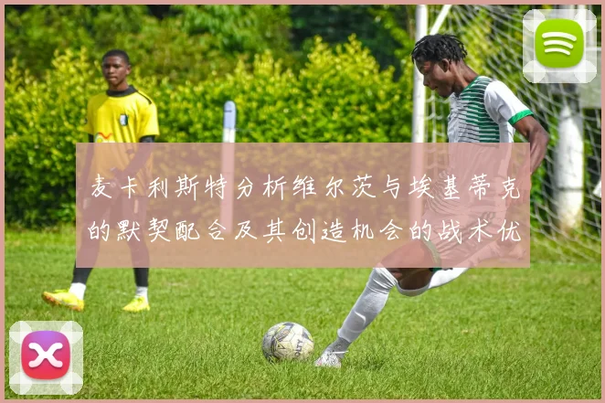 麦卡利斯特分析维尔茨与埃基蒂克的默契配合及其创造机会的战术优势